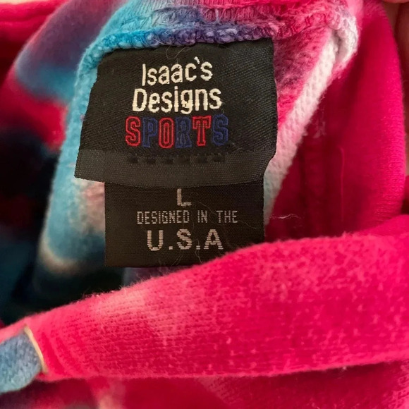 Huntington Beach California tie dye pullover hoodie size Large - Picture 2 of 5